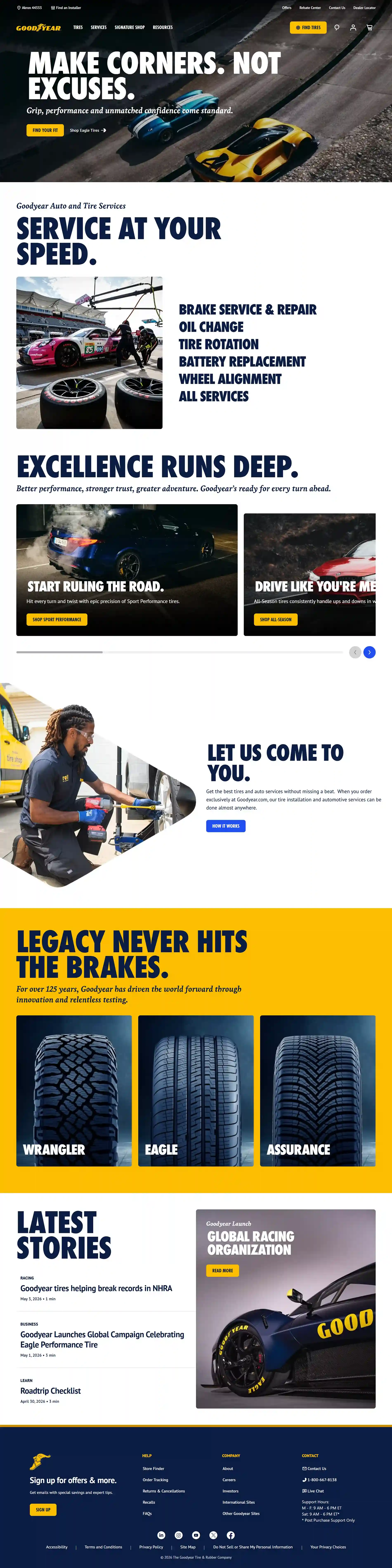 Auto Repair Websites — website designed and developed by Your Firm Growth