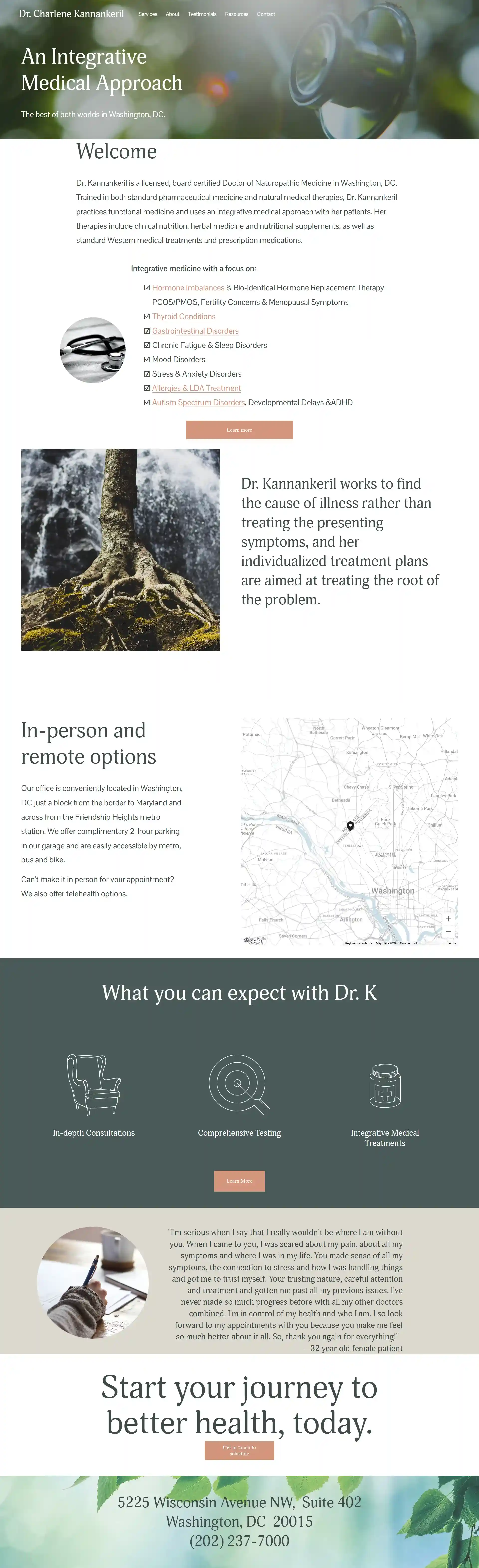 Doctor & Clinic Websites — website designed and developed by Your Firm Growth