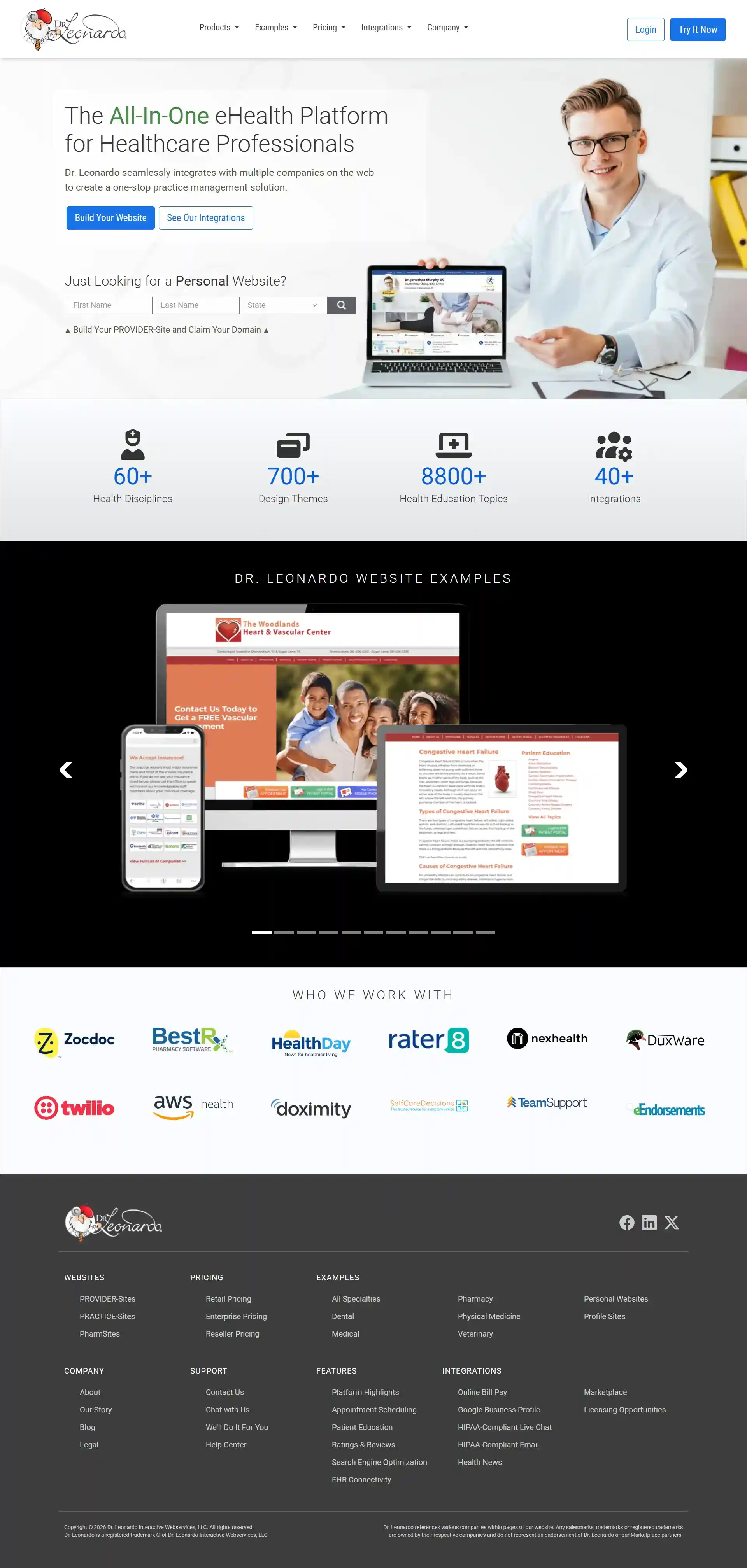 Doctor & Clinic Websites — website designed and developed by Your Firm Growth