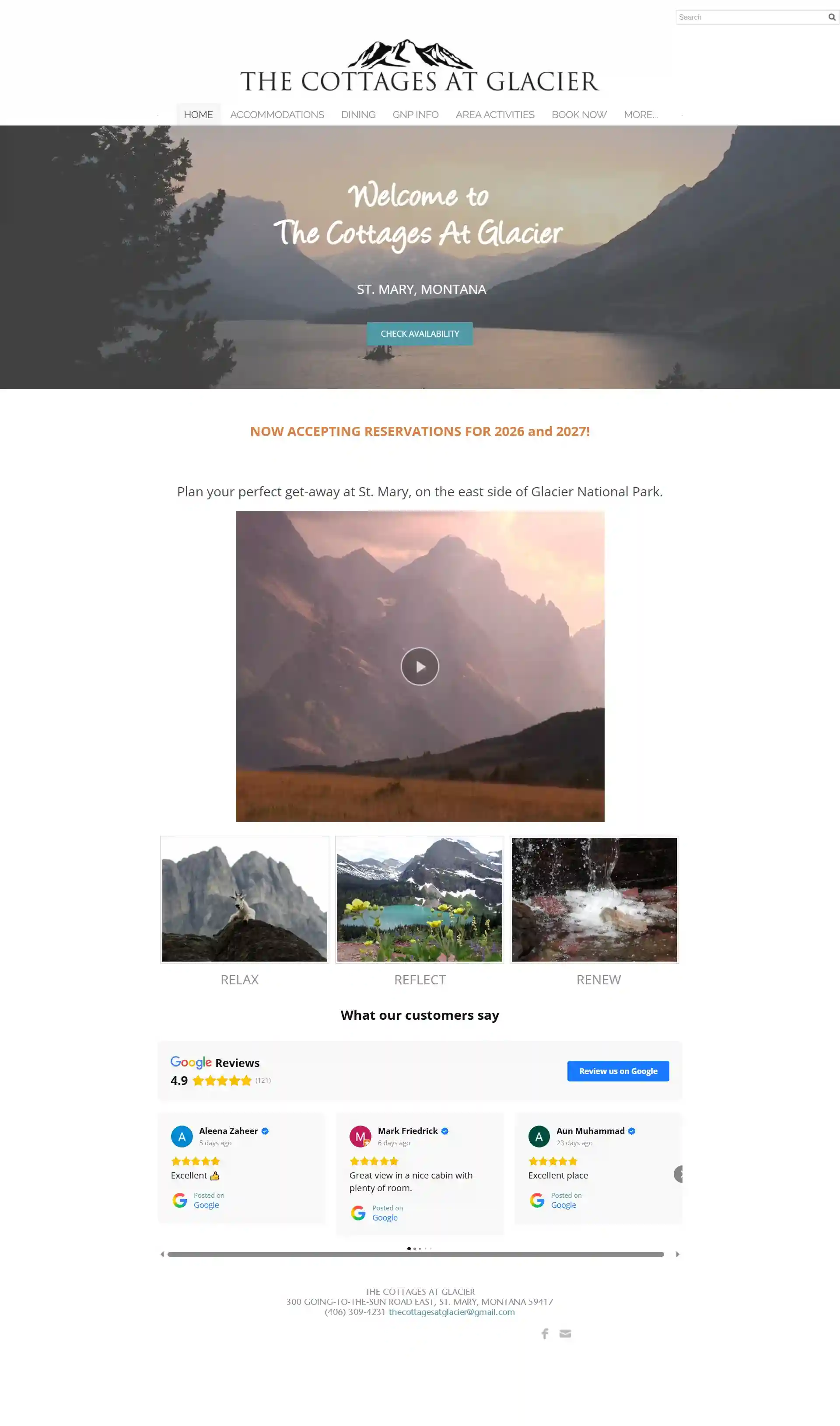 Hotel & Hospitality Websites — website designed and developed by Your Firm Growth