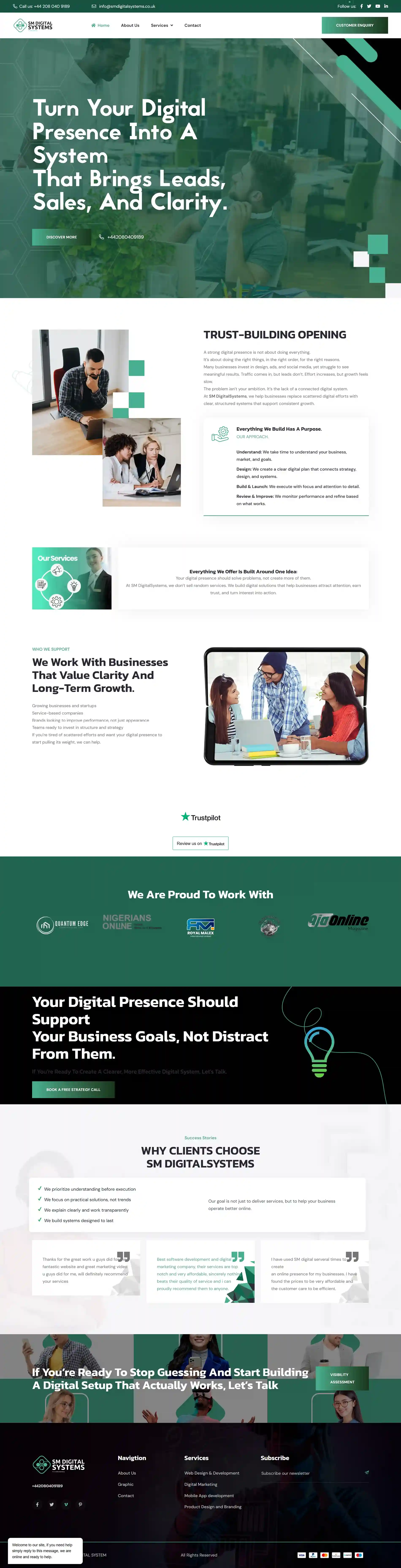 More Website Projects — website designed and developed by Your Firm Growth