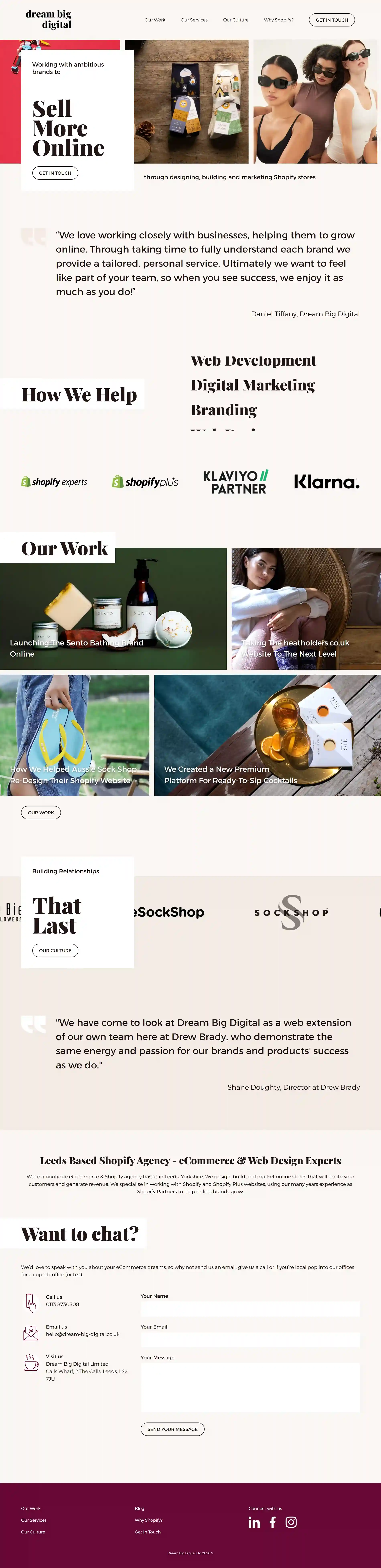 More Website Projects — website designed and developed by Your Firm Growth
